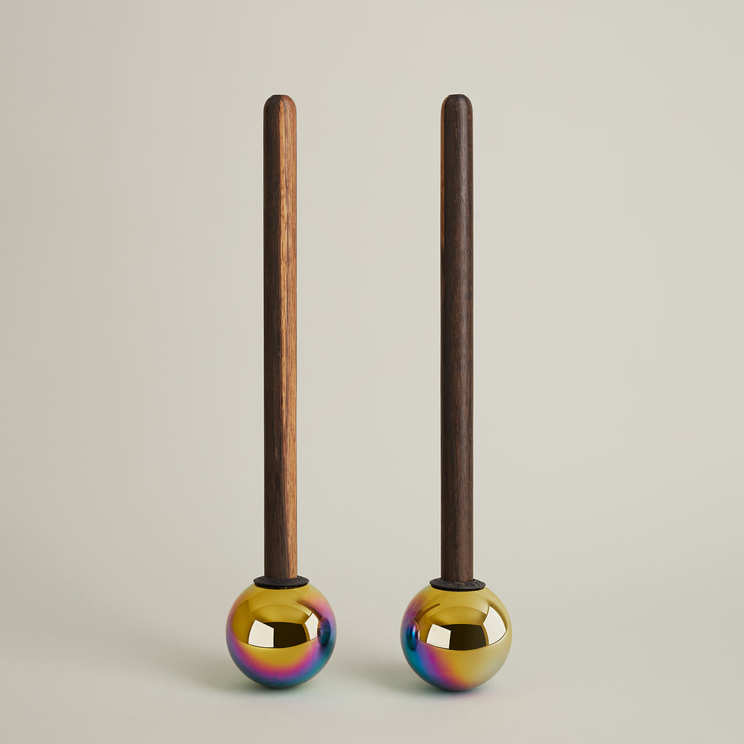 Rainbow Stainless Steel Handheld Mace Masters Maces